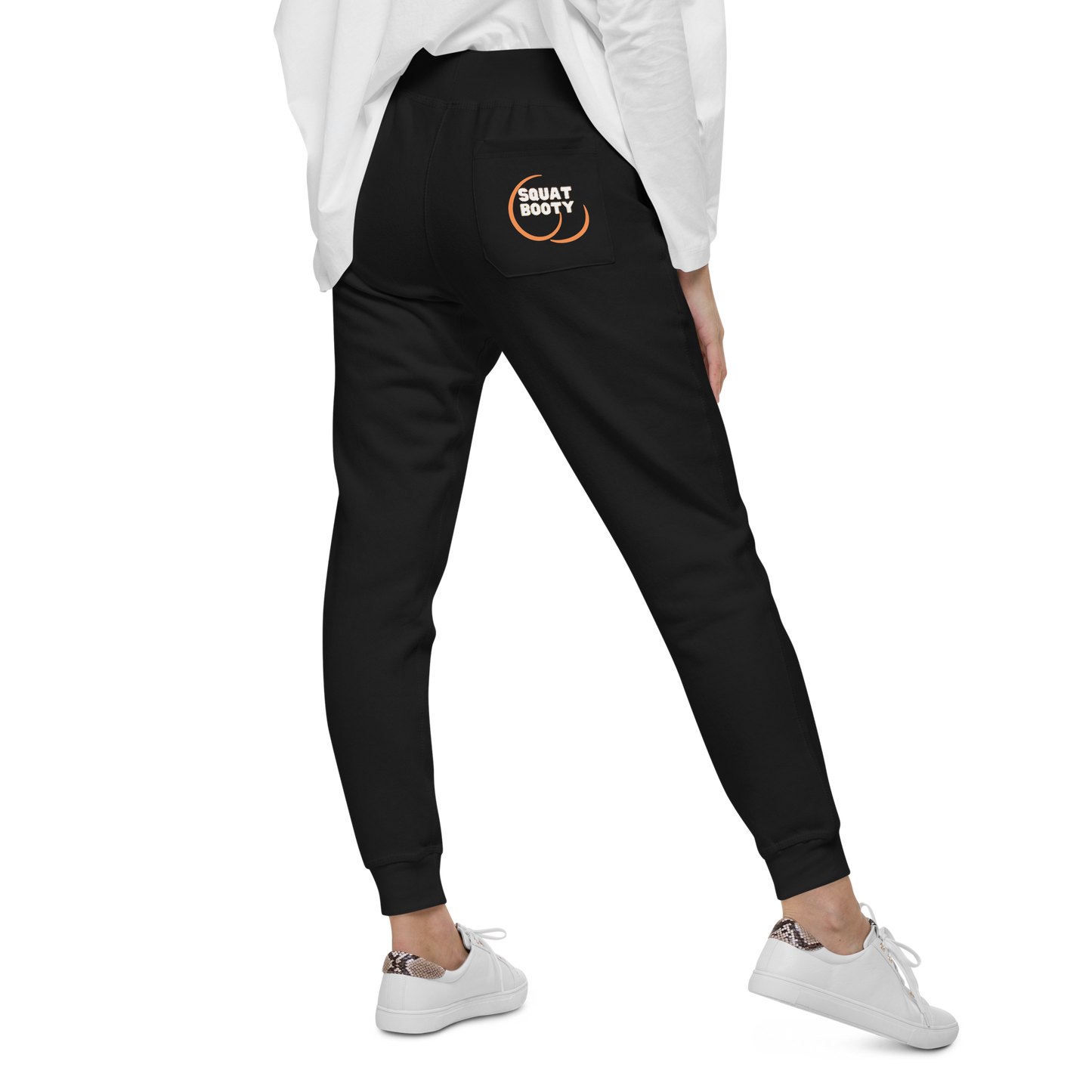 Squat Booty Unisex Fleece Sweatpants *dark scheme*