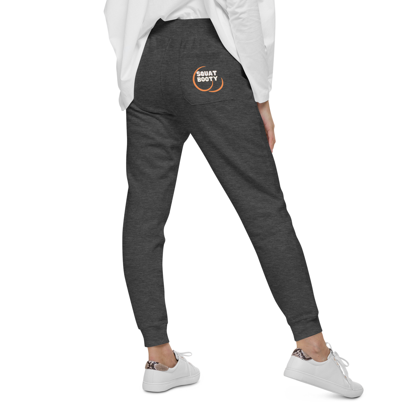 Squat Booty Unisex Fleece Sweatpants *dark scheme*