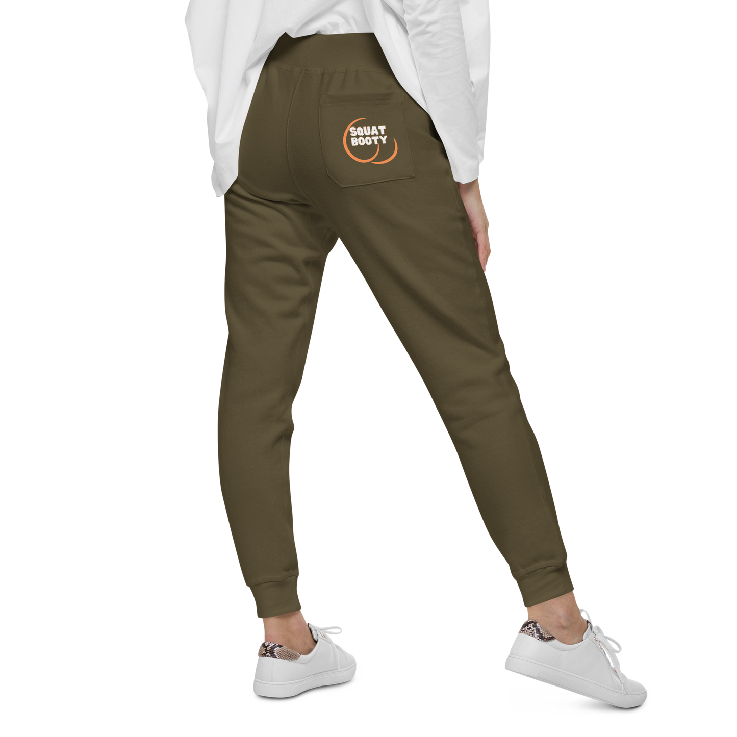 Squat Booty Unisex Fleece Sweatpants *dark scheme*