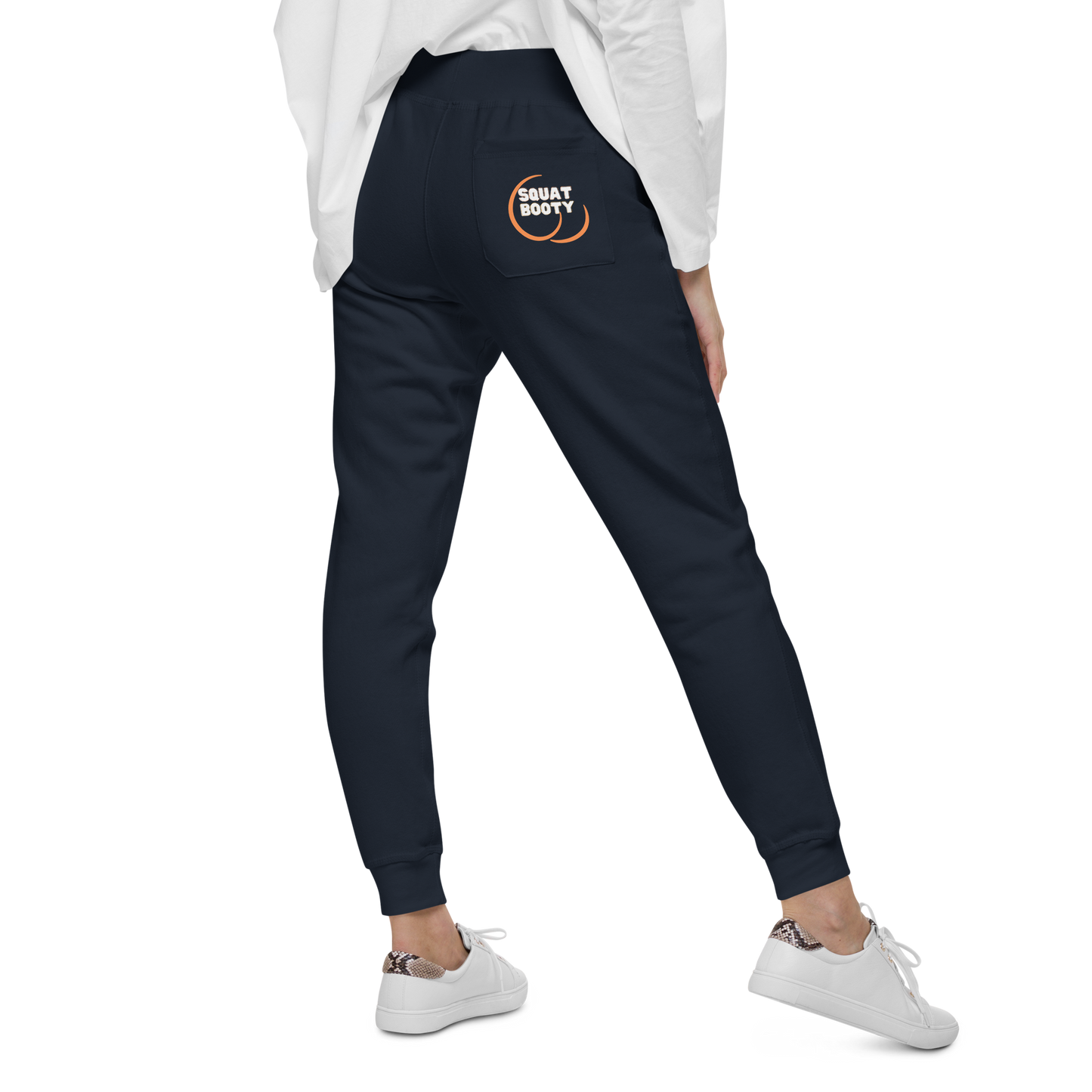 Squat Booty Unisex Fleece Sweatpants *dark scheme*