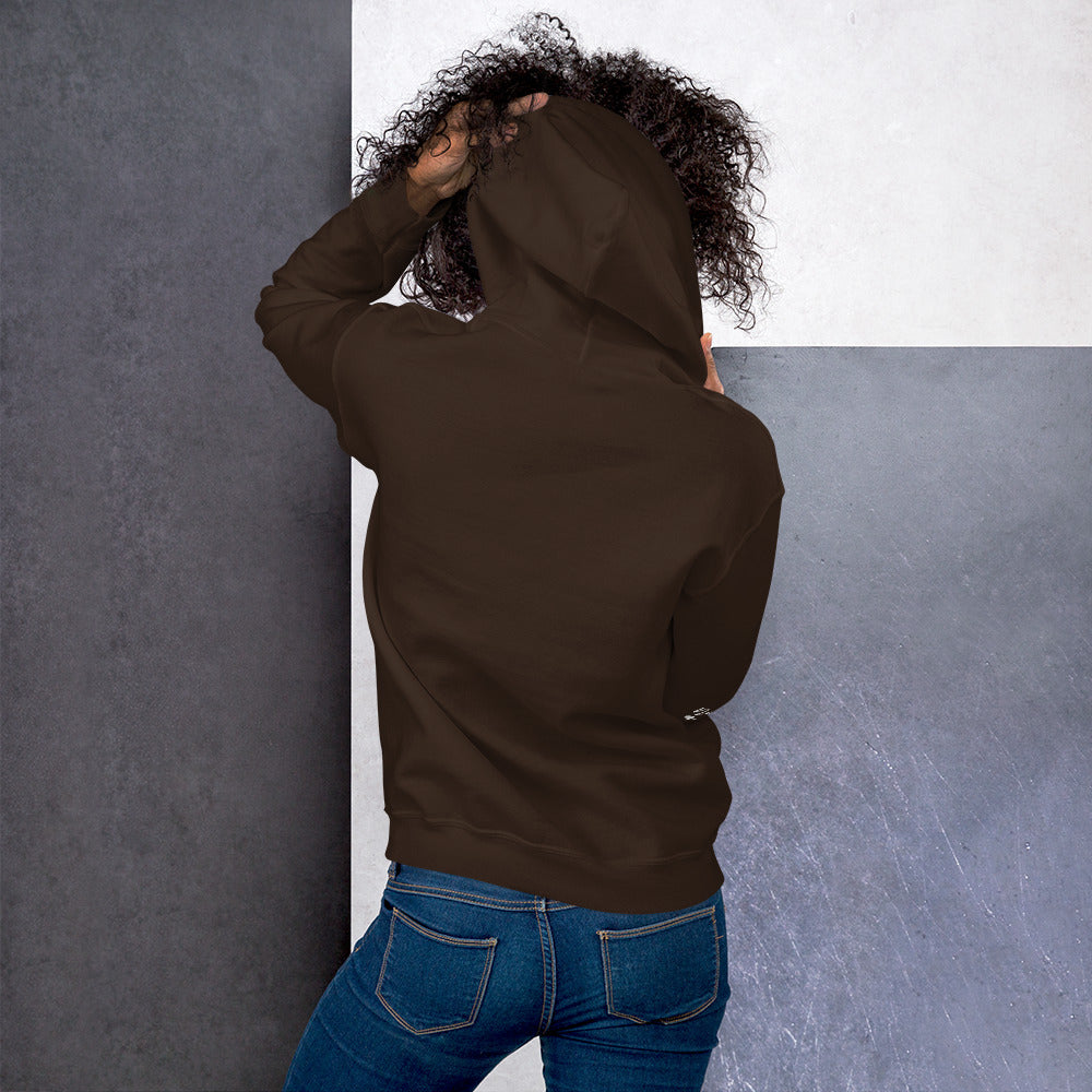 Strong & Beautiful Unisex Hoodie *white logo*