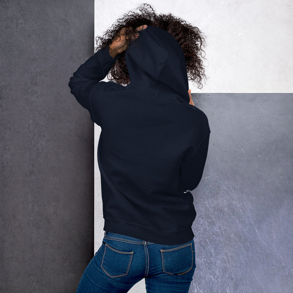 Strong & Beautiful Unisex Hoodie *white logo*
