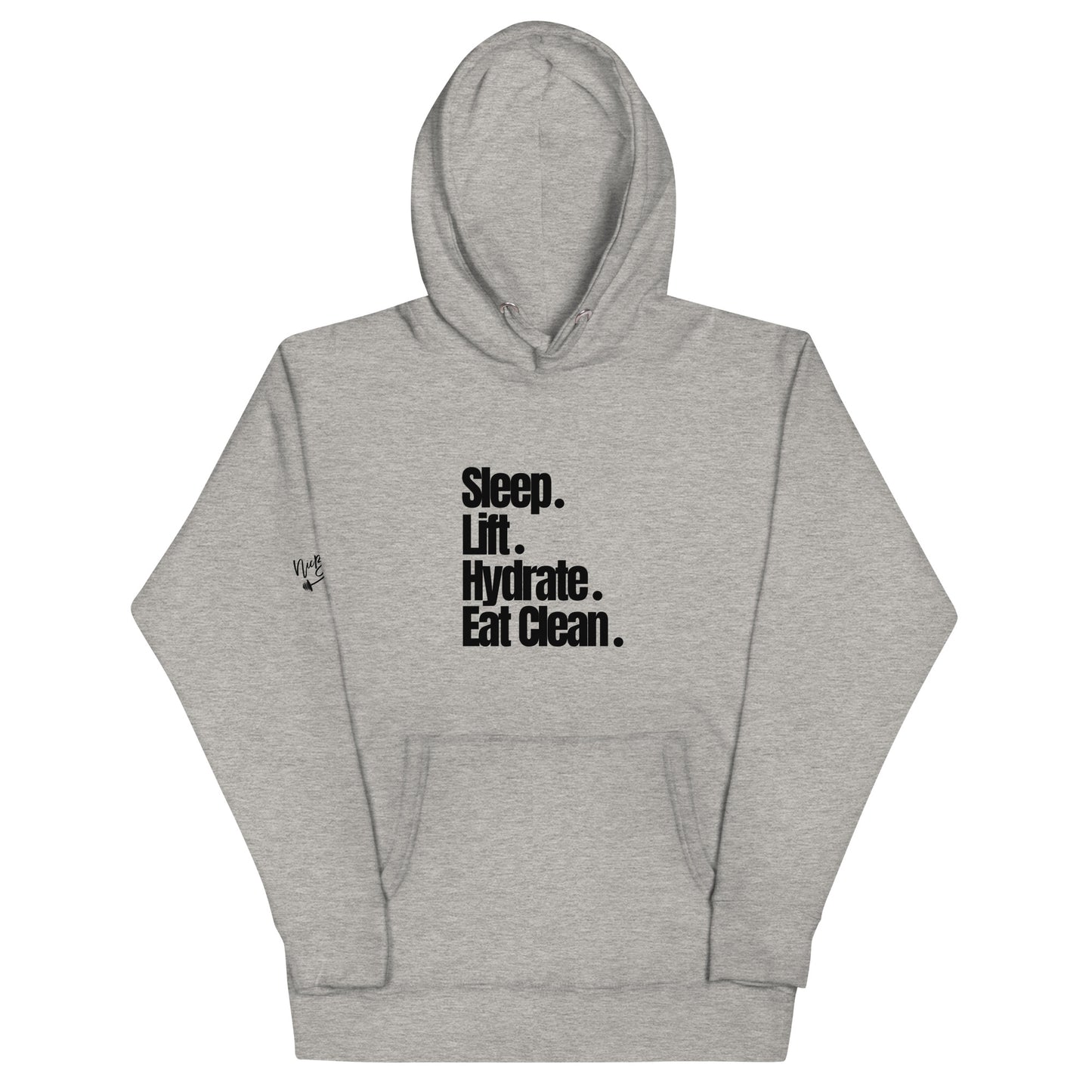 Healthy Lifestyle Hoodie (dark scheme)