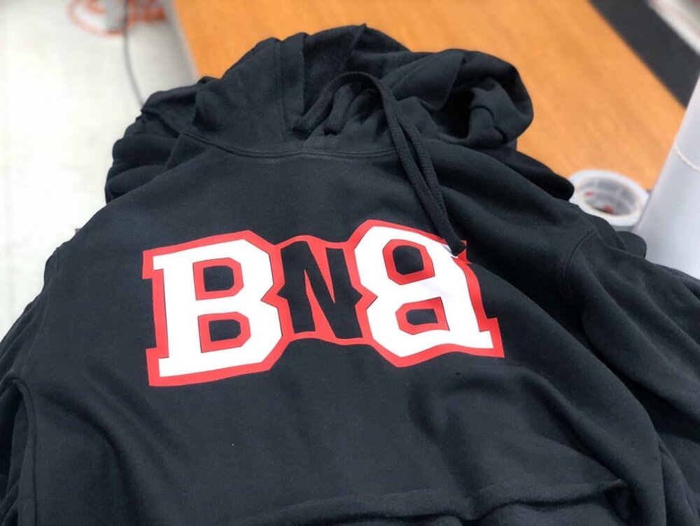 BNB Fleece Crop Hoodie