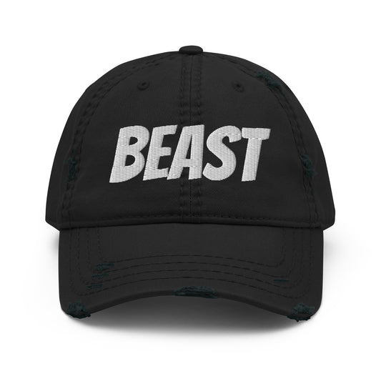 BEAST Distressed Dad Hat