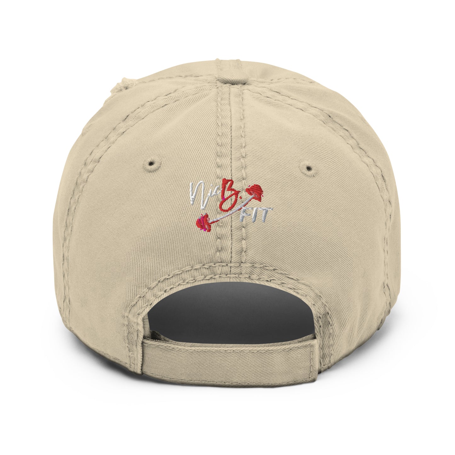Fit n Fine Distressed Dad Hat