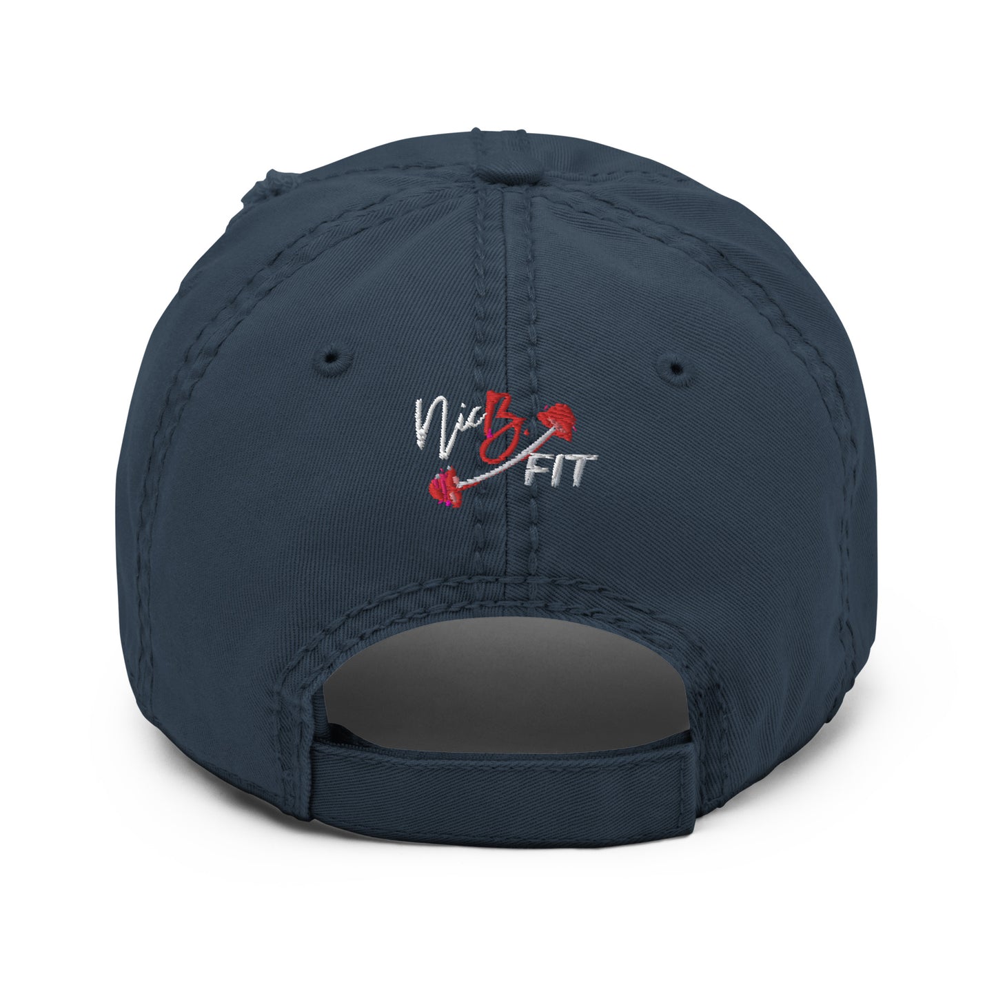 Fit n Fine Distressed Dad Hat