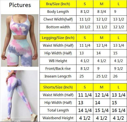 Watercolor Leggings Set