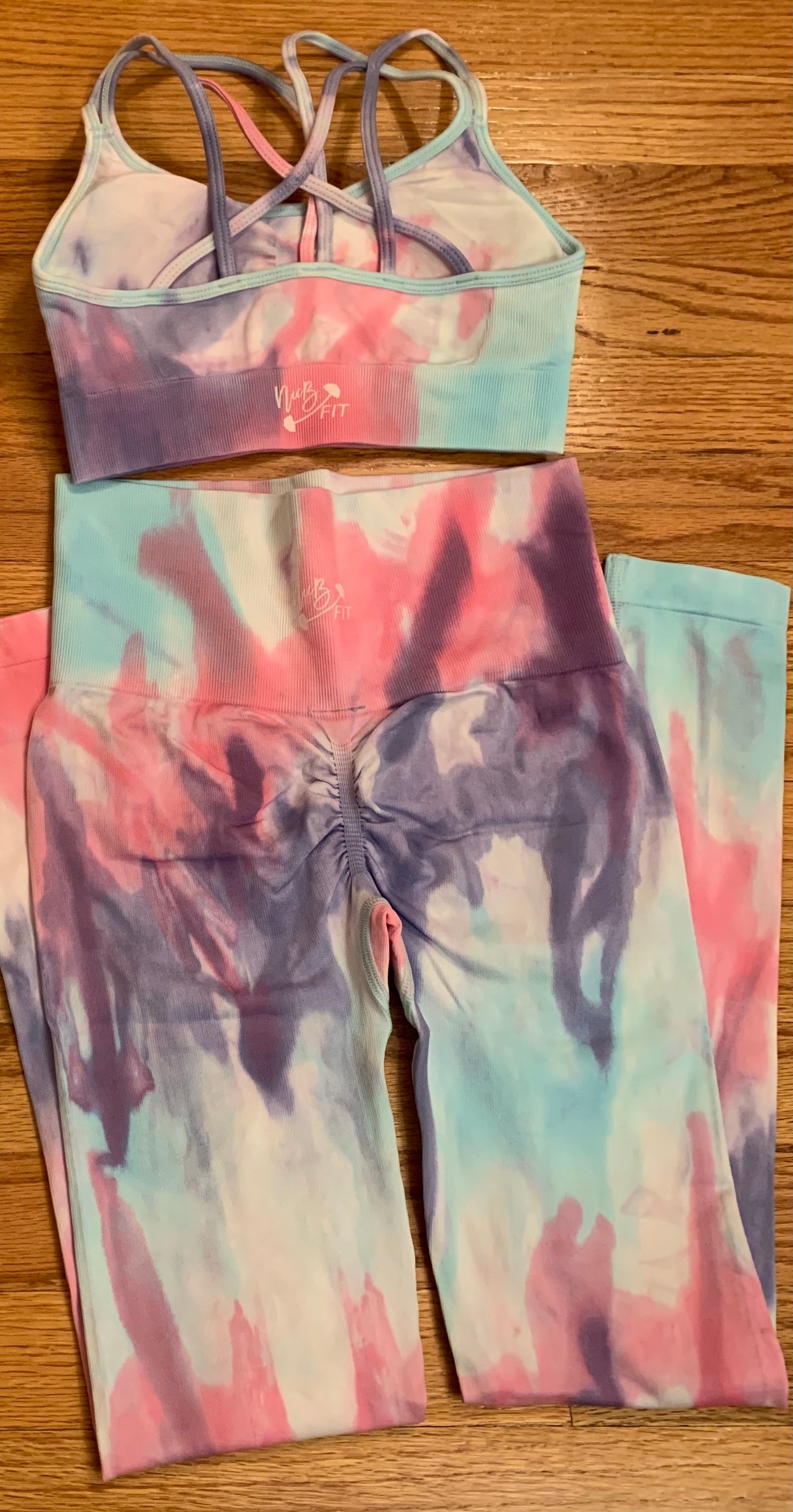 Watercolor Leggings Set